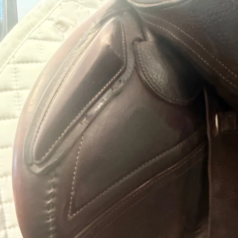 CWD SE02 Classic Jump Saddle - Brown 17.5 in-5