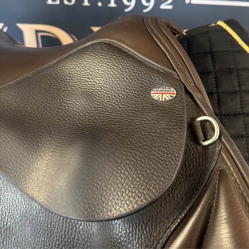 Optimum Performance General Purpose Saddle - Brown 17.5in W-10