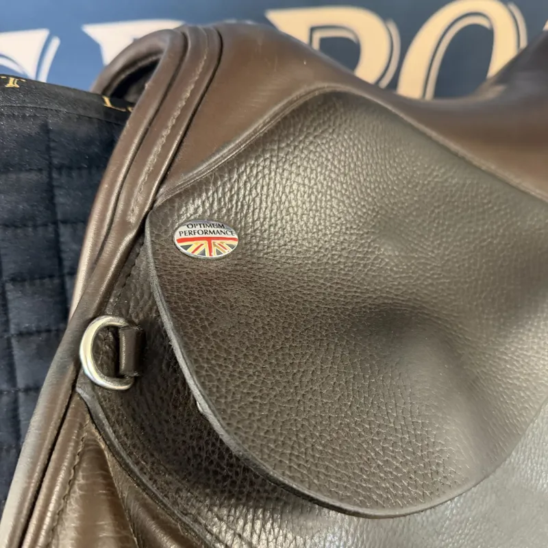 Optimum Performance General Purpose Saddle - Brown 17.5in W-6