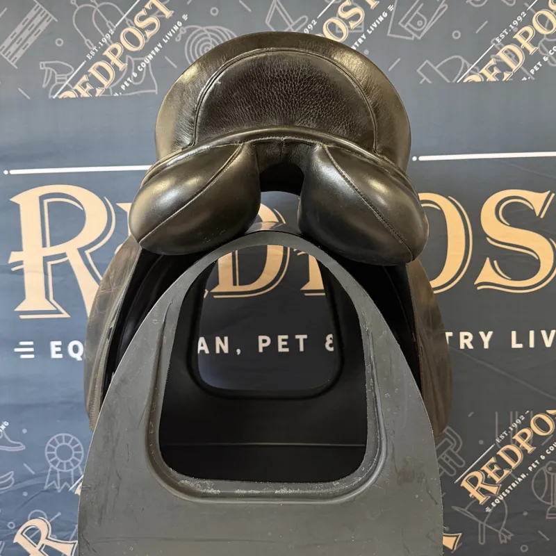 Optimum Performance Dressage Saddle - Black 18in MW-4