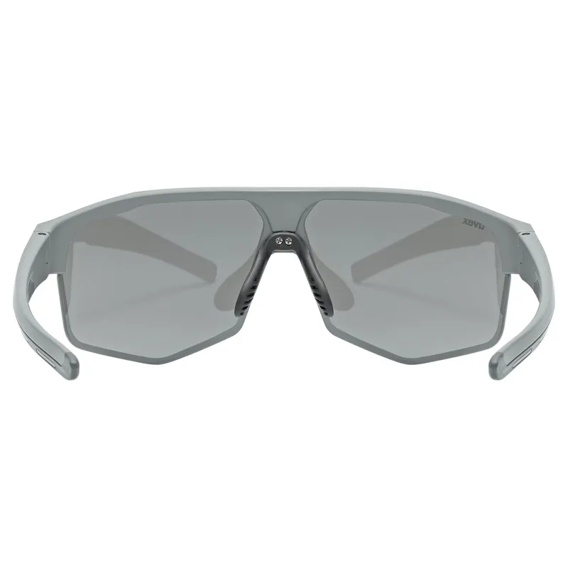 Uvex Axos Set Sunglasses - Matt Grey/Mirror Silver-4
