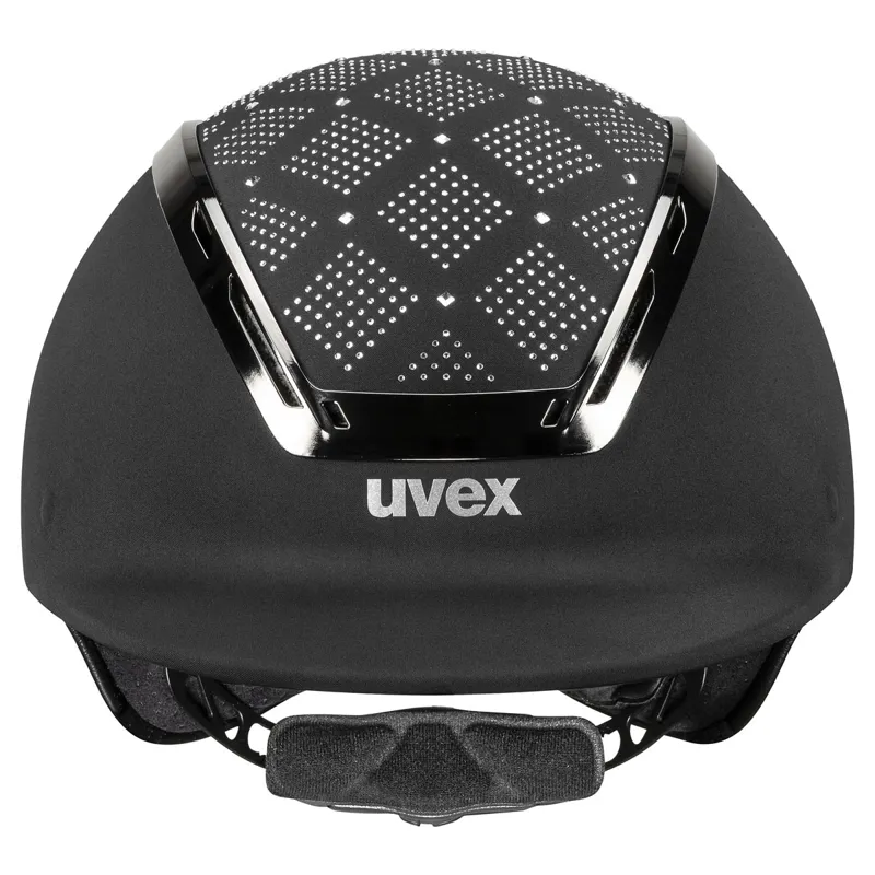 Uvex Exxeed Jewel Riding Hat - Black-4