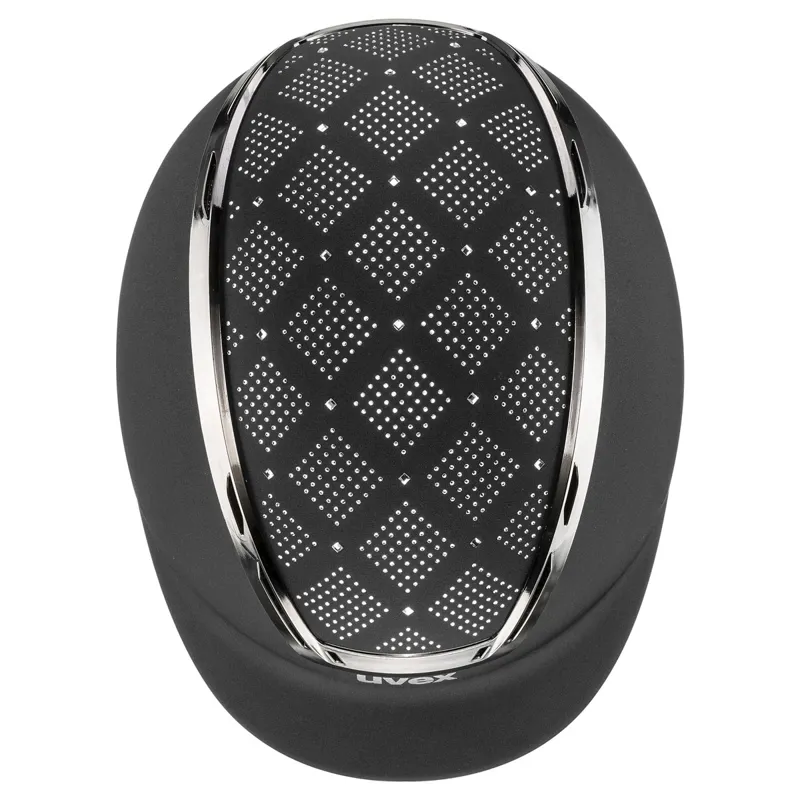 Uvex Exxeed Jewel Riding Hat - Black-1