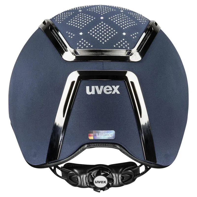 Uvex Exxeed Jewel Riding Hat - Navy-4