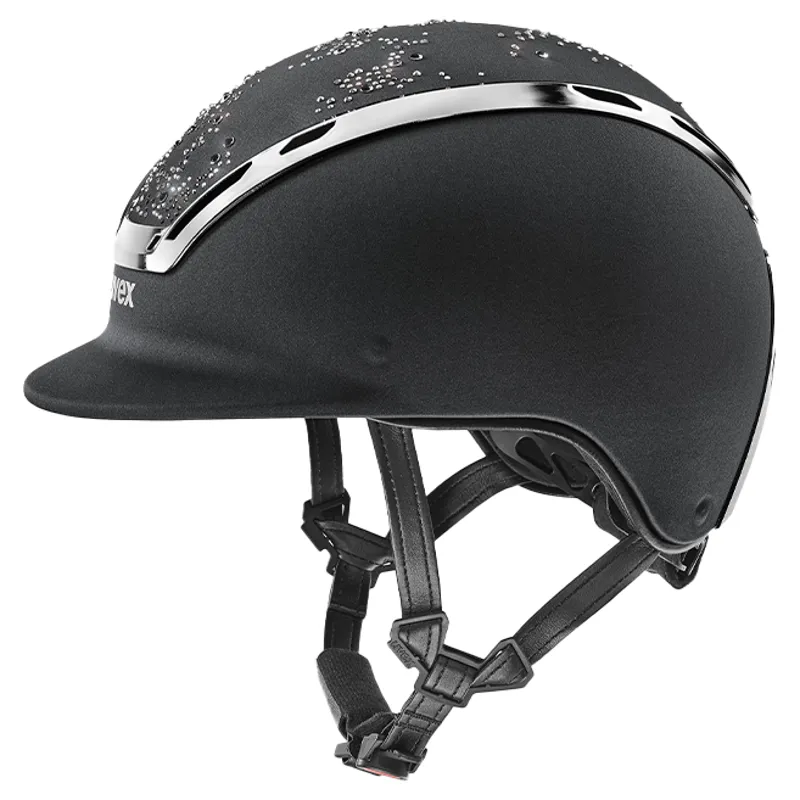 Uvex Diamond Active Riding Hat - Black