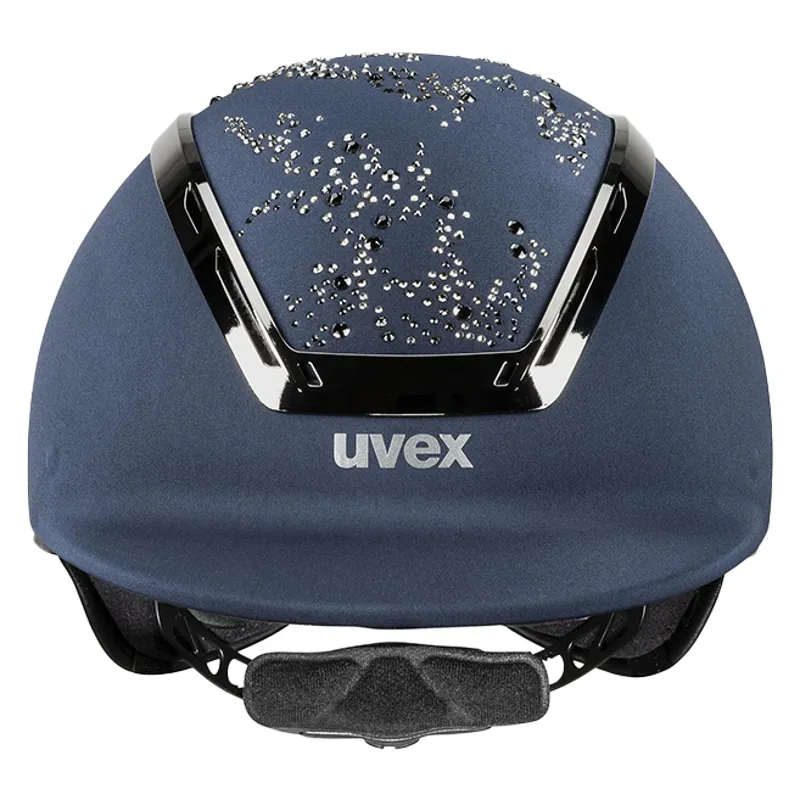 Uvex Diamond Active Riding Hat - Navy-2