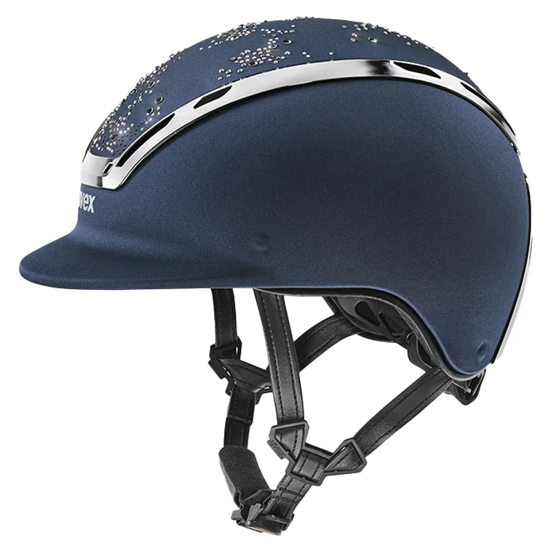 Uvex Diamond Active Riding Hat - Navy