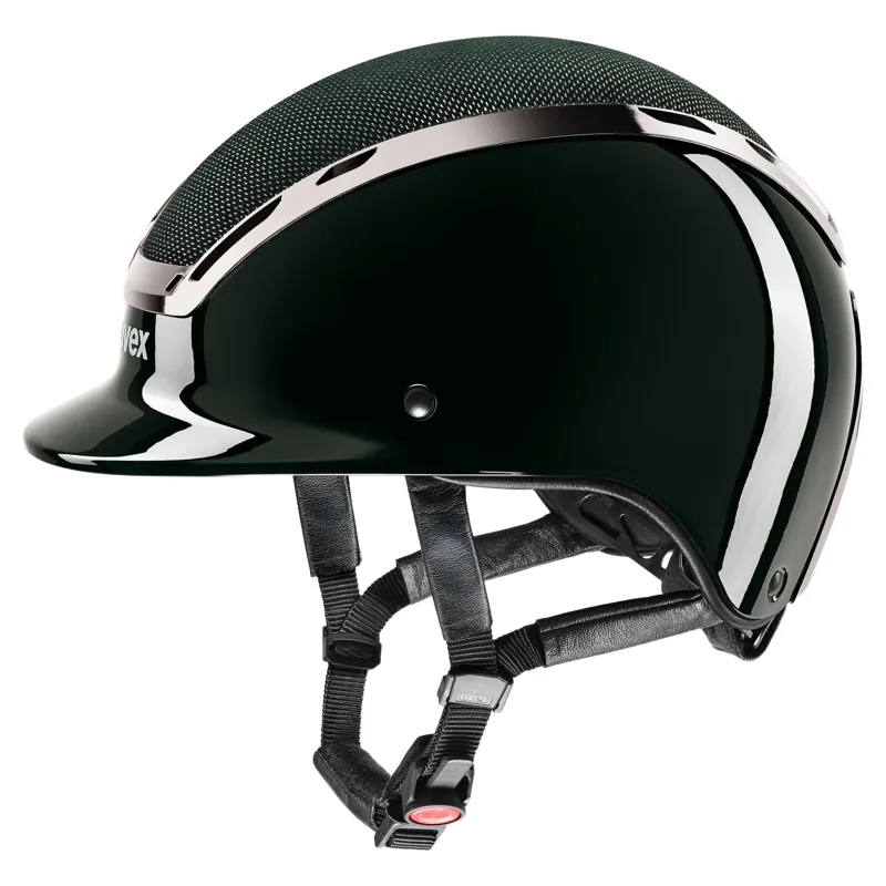 Uvex Exxeed Elegance Riding Hat - Malachit