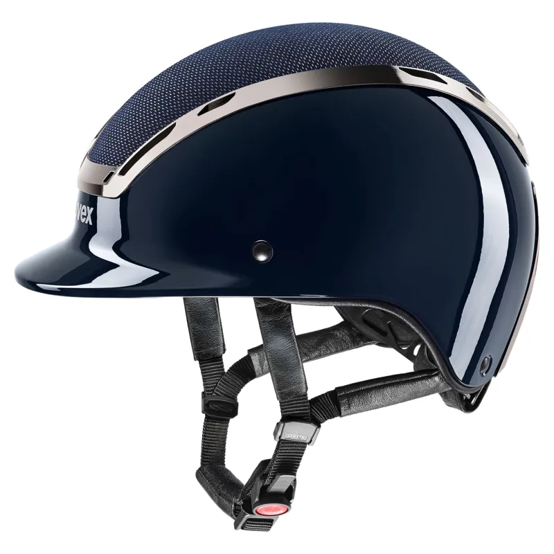 Uvex Exxeed Elegance Riding Hat - Navy