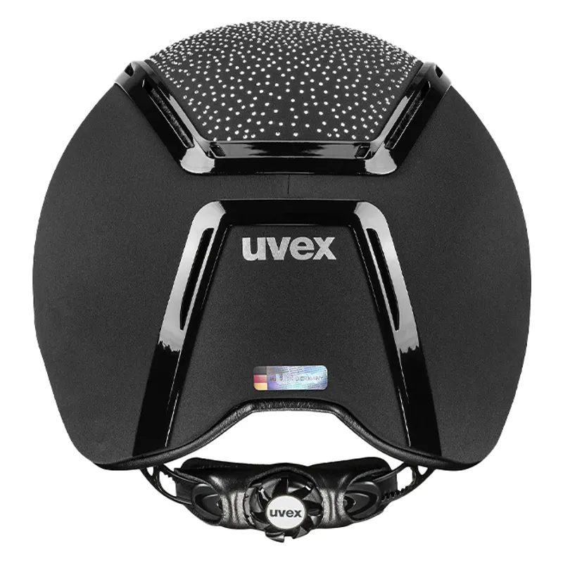 Uvex Exxeed Flash Riding Hat - Black-4
