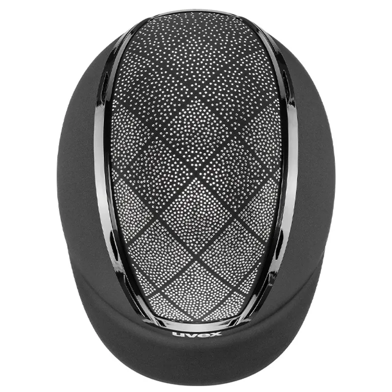 Uvex Exxeed Flash Riding Hat - Black-1