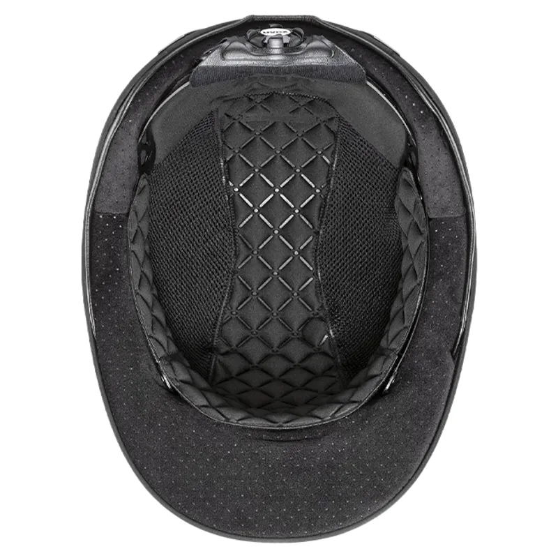 Uvex Exxeed Flash Riding Hat - Black-3
