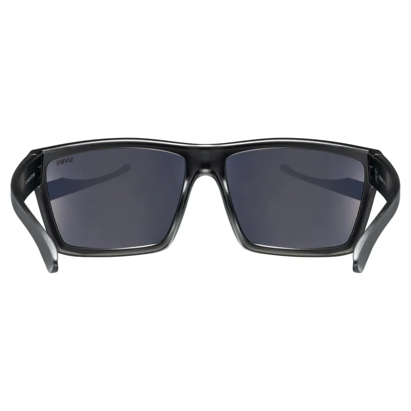 Uvex LGL 29 Sunglasses - Matt Black/Mirror Green-4