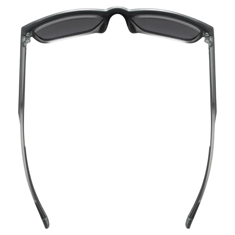 Uvex LGL 42 Sunglasses - Black Transparent/Mirror Silver-2
