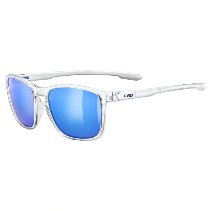Uvex LGL 52 Sunglasses - Clear/Mirror Blue