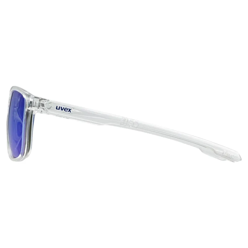 Uvex LGL 52 Sunglasses - Clear/Mirror Blue-2