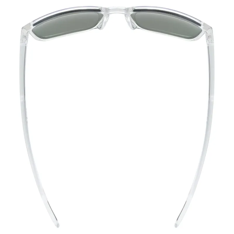 Uvex LGL 52 Sunglasses - Clear/Mirror Blue-3