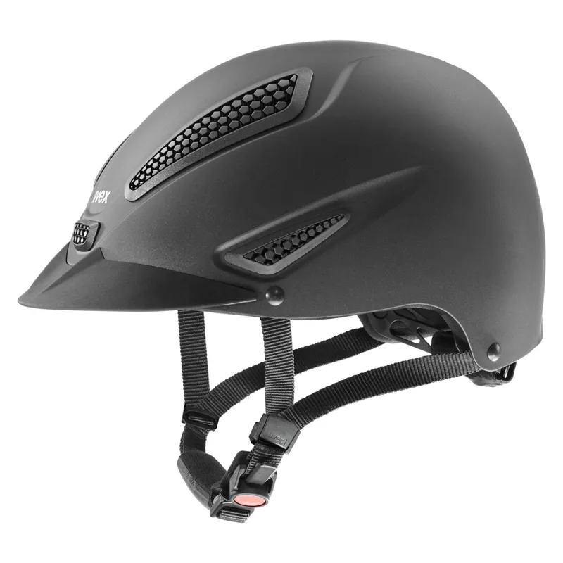 Uvex Perfexxion III Riding Hat - Black Matt