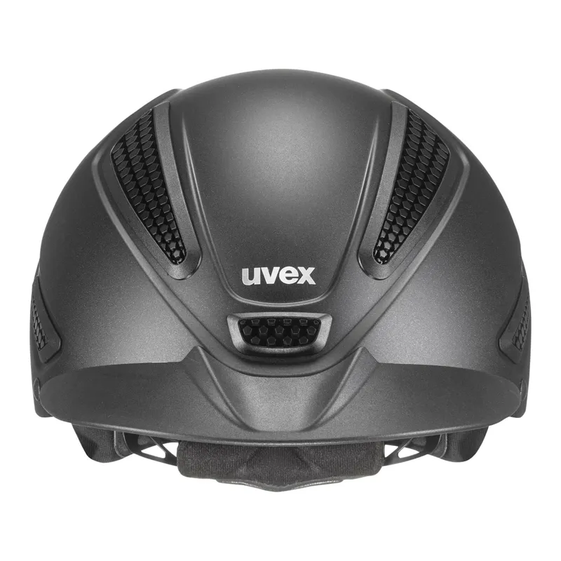 Uvex Perfexxion III Riding Hat - Black Matt-2