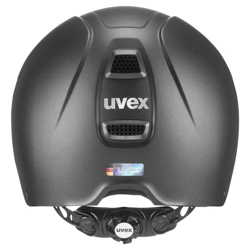 Uvex Perfexxion III Riding Hat - Black Matt-4