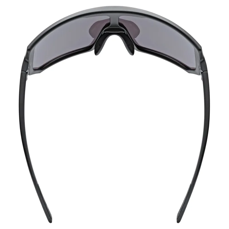 Uvex Sportstyle 235 Sports Sunglasses - Matt Black/Mirror Lavender-4