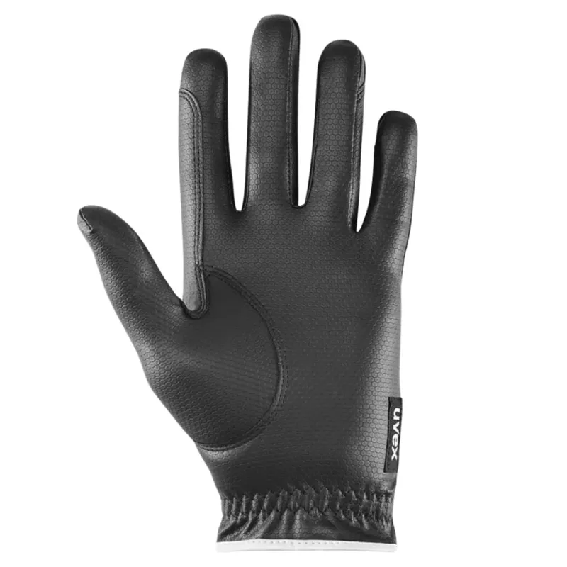Uvex Topstyle Riding Gloves - Black/White-1