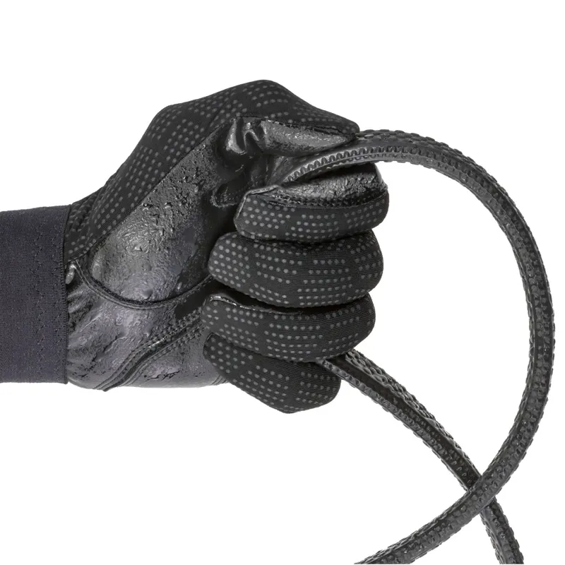 Uvex Ceravent Riding Gloves - Black-2