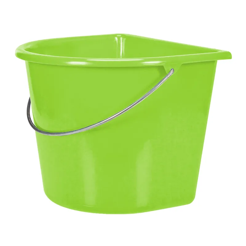 V-Plast Flat Backed 15L Bucket - Lime