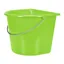 V-Plast Flat Backed 15L Bucket - Lime