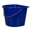V-Plast Flat Backed 15L Bucket - Navy