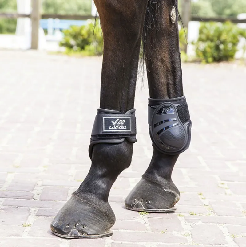 Lami-Cell V22 Youngster Fetlock Boots - Black-2