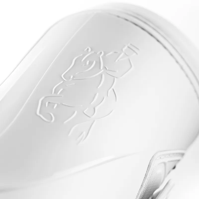 Veredus Absolute Dressage Elastic Rear Boots - White-2