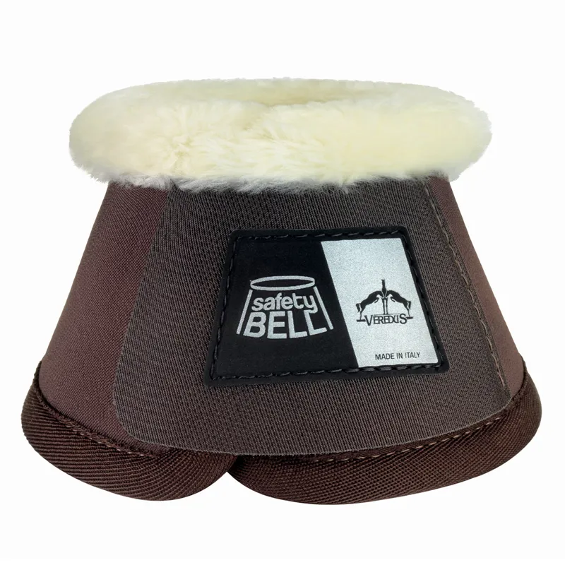 Veredus Safety Bell Light Save the Sheep Overreach Boots - Brown