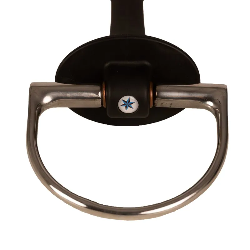 Velari Mullen Mouth Soft Flex Soft Eggbutt Snaffle Bit -4