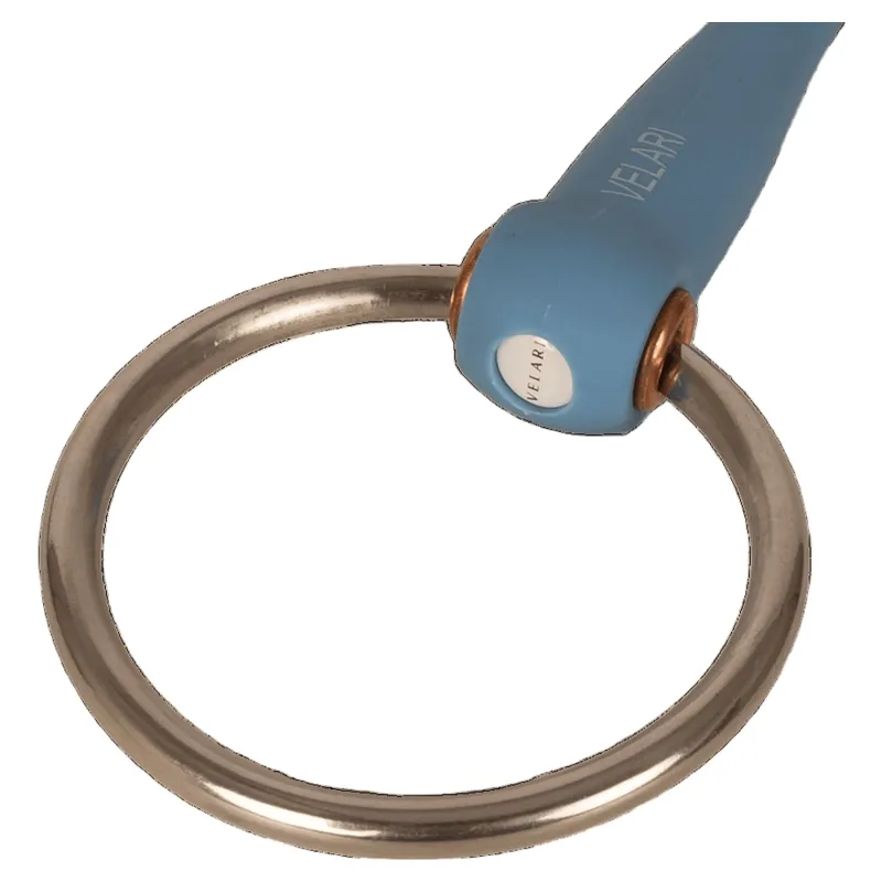 Velari Flex Medium Mullen Mouth Loose Ring Snaffle Bit -2
