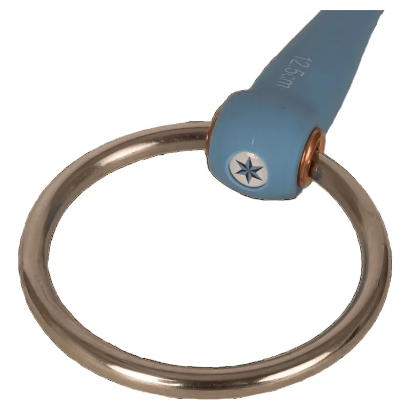 Velari Flex Medium Mullen Mouth Loose Ring Snaffle Bit -3