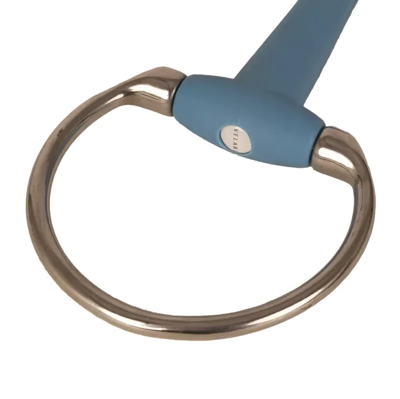 Velari Flex Medium Straight Bar Eggbutt Snaffle Bit-3