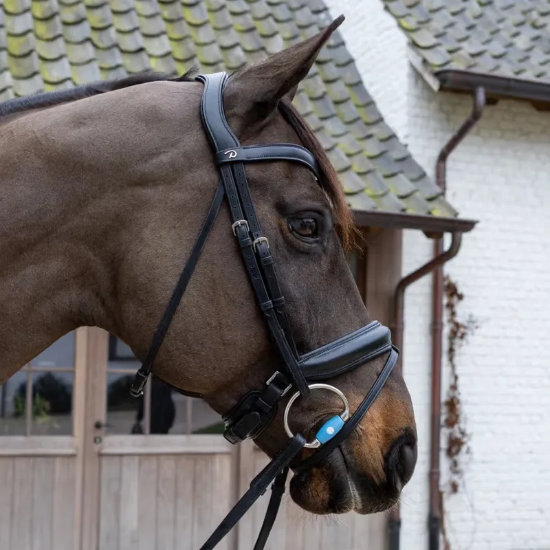 Velari Flex Medium Straight Bar Eggbutt Snaffle Bit-6