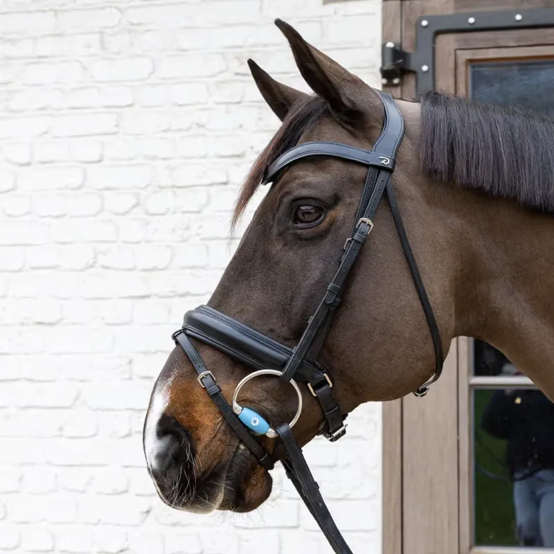 Velari Flex Medium Straight Bar Eggbutt Snaffle Bit-7