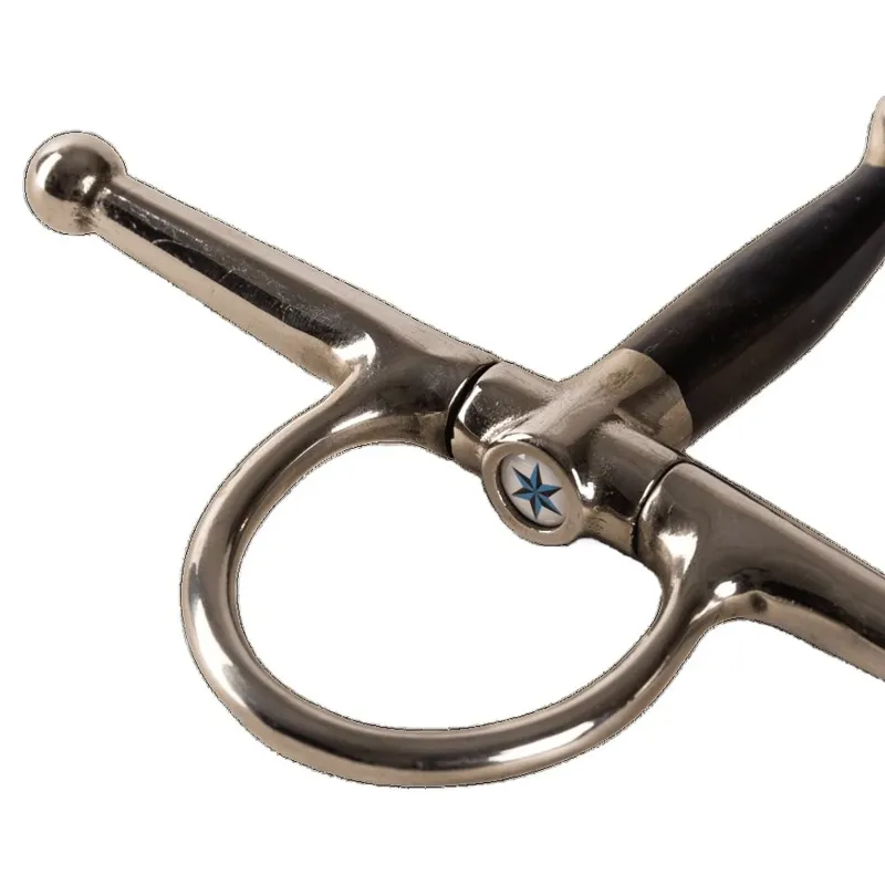 Velari Sweet Iron Single Jointed Full Cheek Snaffle Bit -2