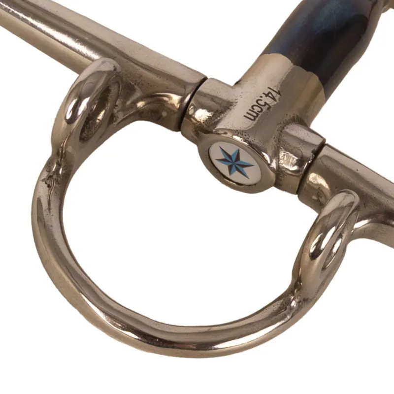 Velari Sweet Iron Double Jointed Full Cheek Gag Bit -3