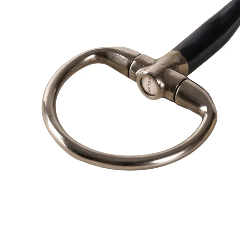 Velari Sweet Iron Double Jointed Eggbutt Snaffle Bit-3