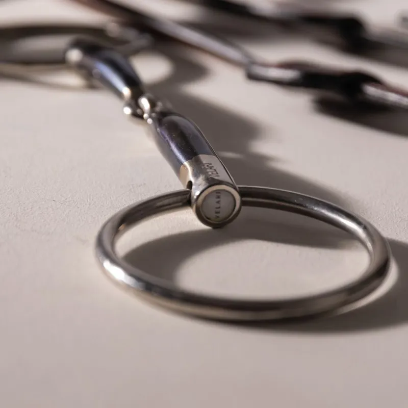 Velari Sweet Iron Single Jointed Loose Ring Snaffle Bit -2
