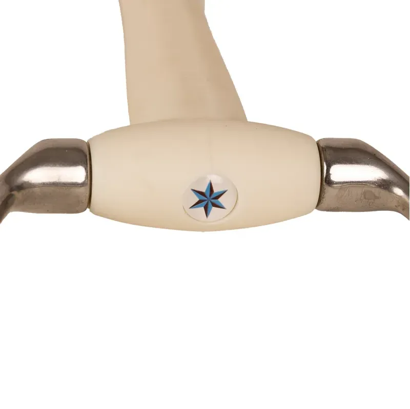 Velari Mullen Mouth Flex Soft Eggbutt Snaffle Bit-5