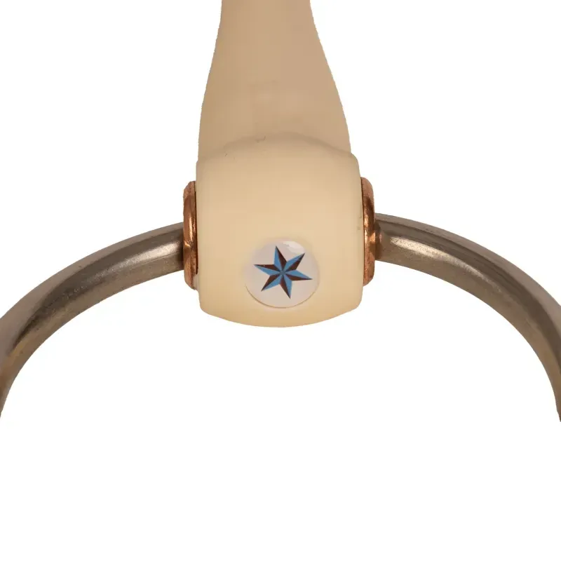 Velari Mullen Mouth Flex Soft Loose Ring Snaffle Bit-6