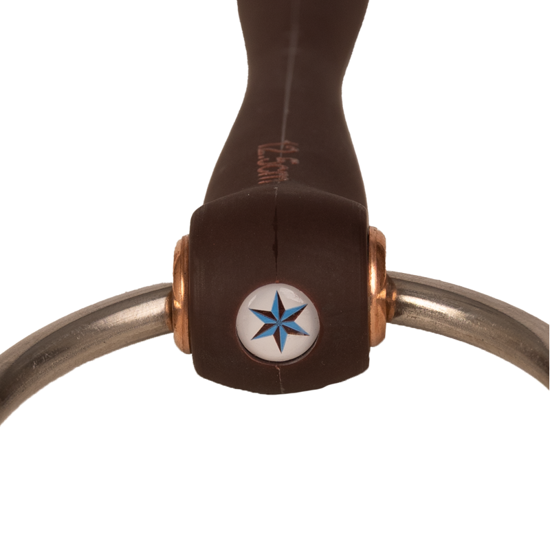 Velari Mullen Mouth Hard Flex Loose Ring Snaffle Bit-4