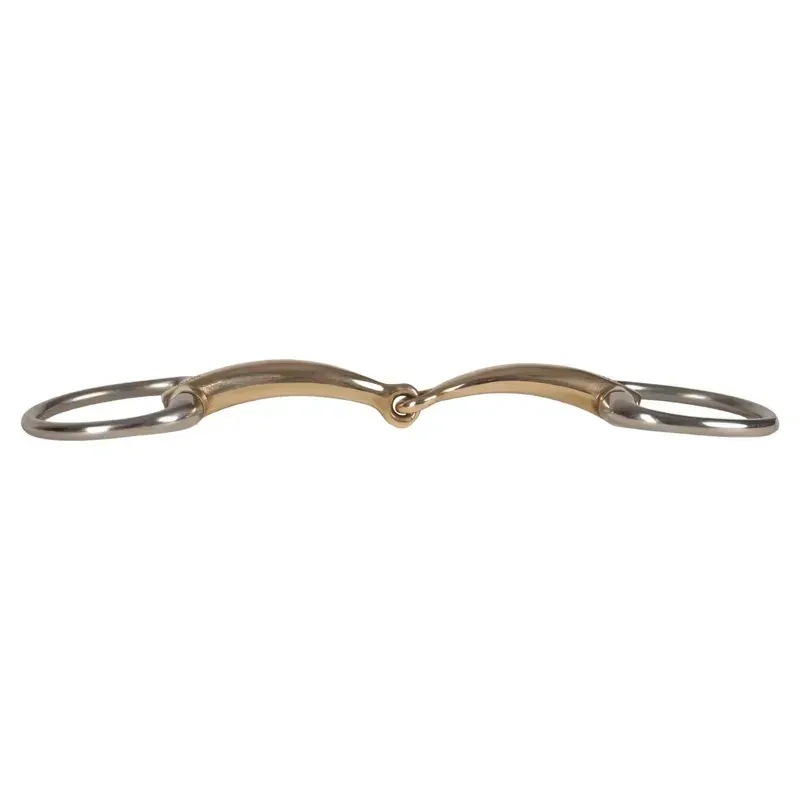 Velari Sweet Copper Single Jointed Eggbutt Snaffle -1