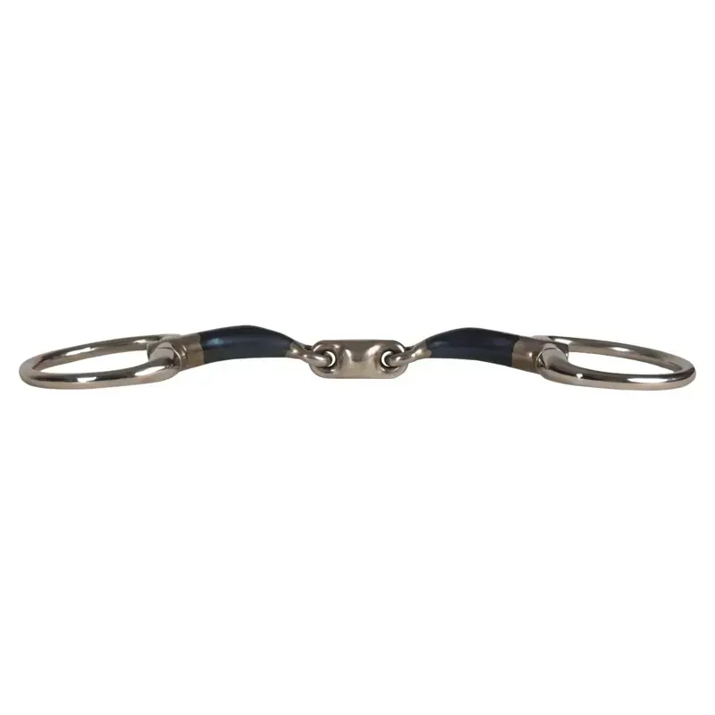 Velari Sweet Iron Double Jointed Eggbutt Snaffle Bit-1