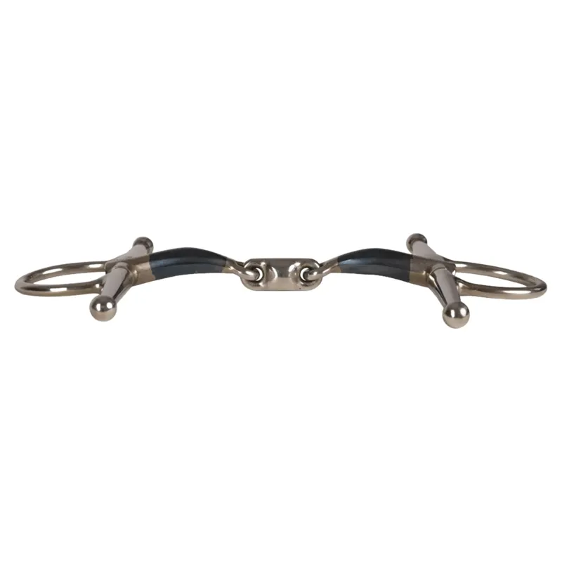 Velari Sweet Iron Double Jointed Full Cheek Snaffle Bit-1