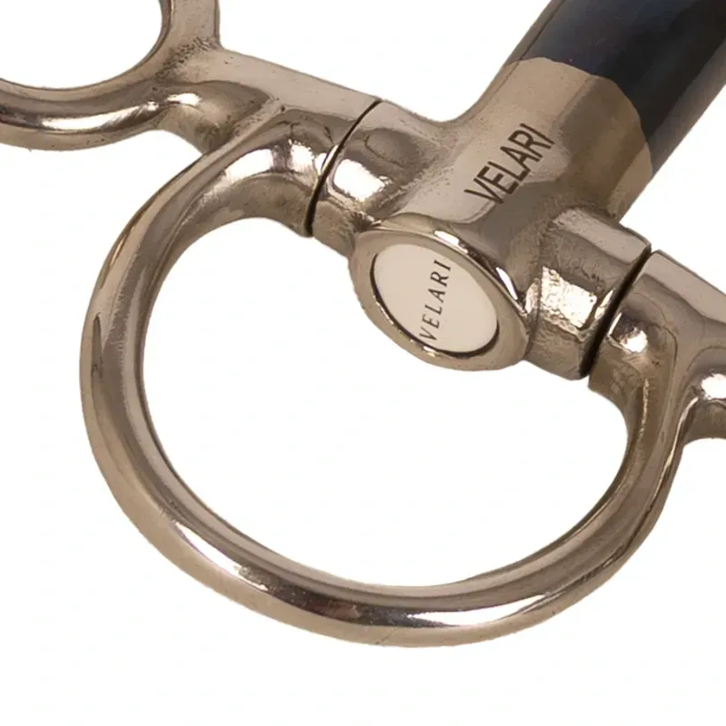 Velari Sweet Iron Double Jointed Short Shank Pelham Bit-2